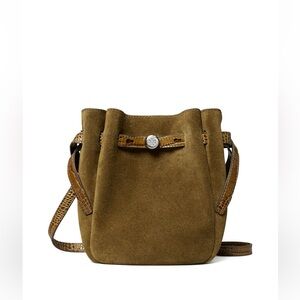 Tory Burch Small Suede Romy Crossbody